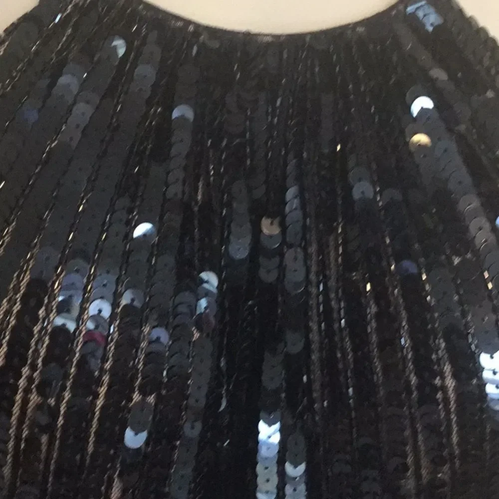 Basix Black Label Sequin Halter - Picture 9 of 13